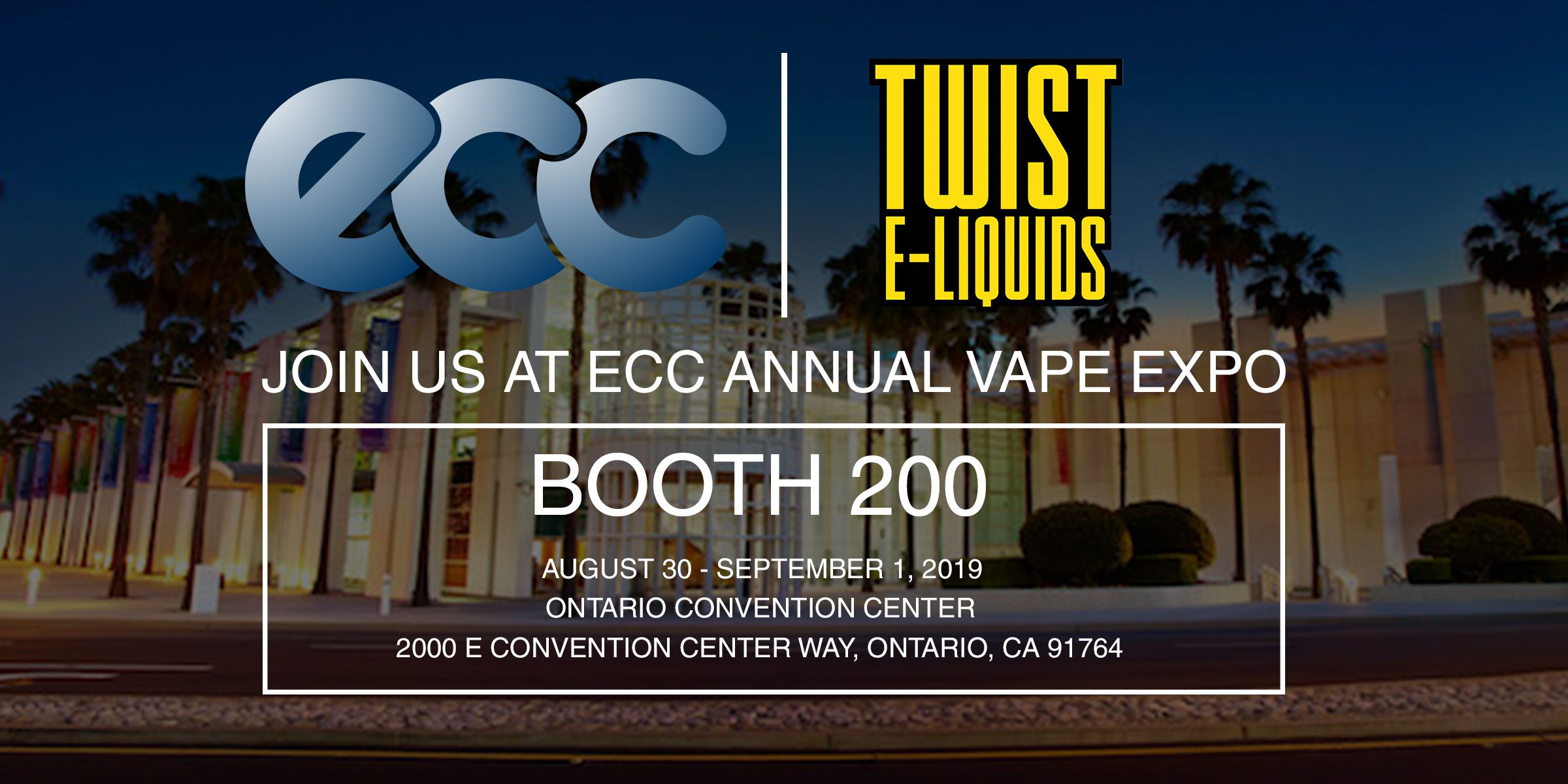 ECC Expo Ontario 2019 | Twist E-Liquids ECC Expo Ontario 2019 | Twist E-Liquids