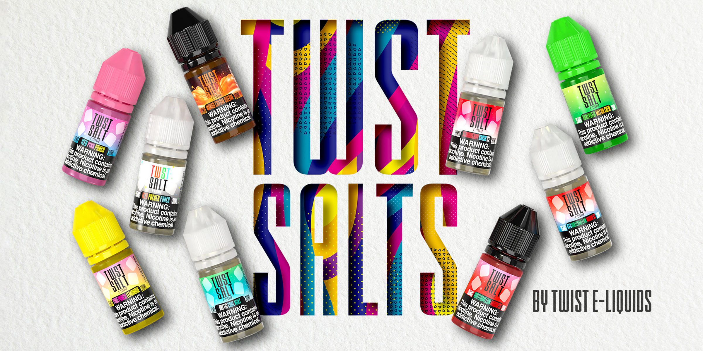 TWST Salts Flavor Descriptions | Twist E-Liquids